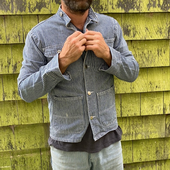 Pointer railroad stripe lc king jacket - Picture 2 of 7